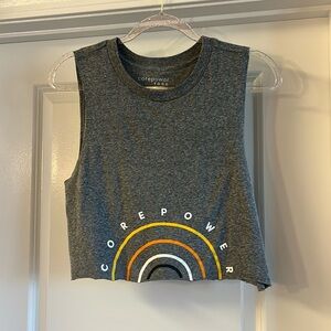 Corepower Yoga Cropped Tank Top